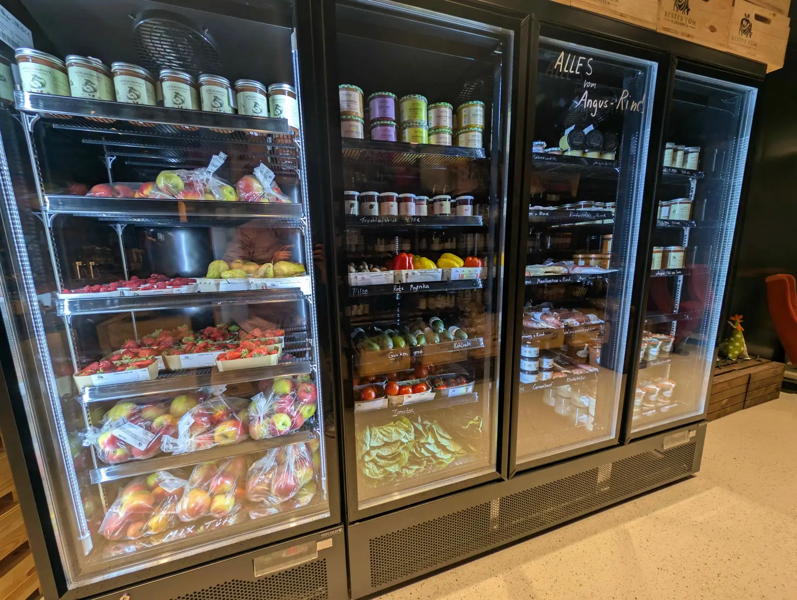 Kühlregal im SmartStore